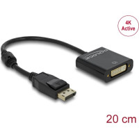 Delock Adapter DisplayPort 1.2 male > DVI female 4K Passive black