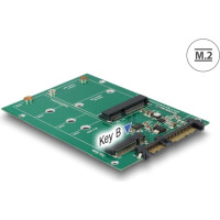 Delock Converter SATA 22 pin > 1 x M.2 + 1 x mSATA