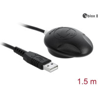 Navilock NL-82002U USB 2.0 Multi GNSS UDR Receiver u-blox NEO-M8U 1.5 m