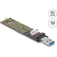 Delock Converter for M.2 NVMe PCIe SSD with USB 3.1 Gen 2