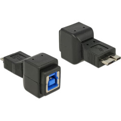 Delock Adapter micro USB 3.0-B male to USB 3.0-B female