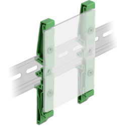 Delock DIN rail clip for PCB 115 mm 4 pieces