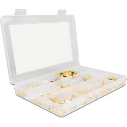 Delock Crimpbox 120 pieces 50 Ohm with SMA, SMB and RP-SMA connectors