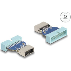 Delock USB 5 Gbps Adapter Pin Header male to internal USB Type-E Key A female