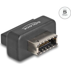 Delock USB 5 Gbps Adapter Pin Header female to internal Type-E Key A female with housing