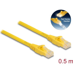 Delock RJ45 Cable Cat.6A U/UTP Fast Tracing 0.5 m