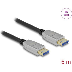 Delock DisplayPort cable 8K 60 Hz 40 Gbps 5 m