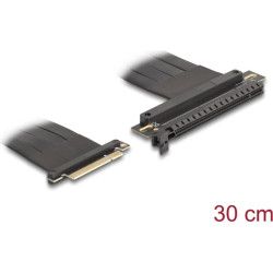 Delock Riser Card PCI Express 3.0 x8 male to x16 slot with cable 30 cm
