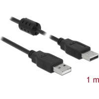 Delock Cable USB 2.0 Type-A male > USB 2.0 Type-A male 1.0 m black