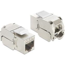Delock Keystone Module RJ45 jack > LSA Cat.6A