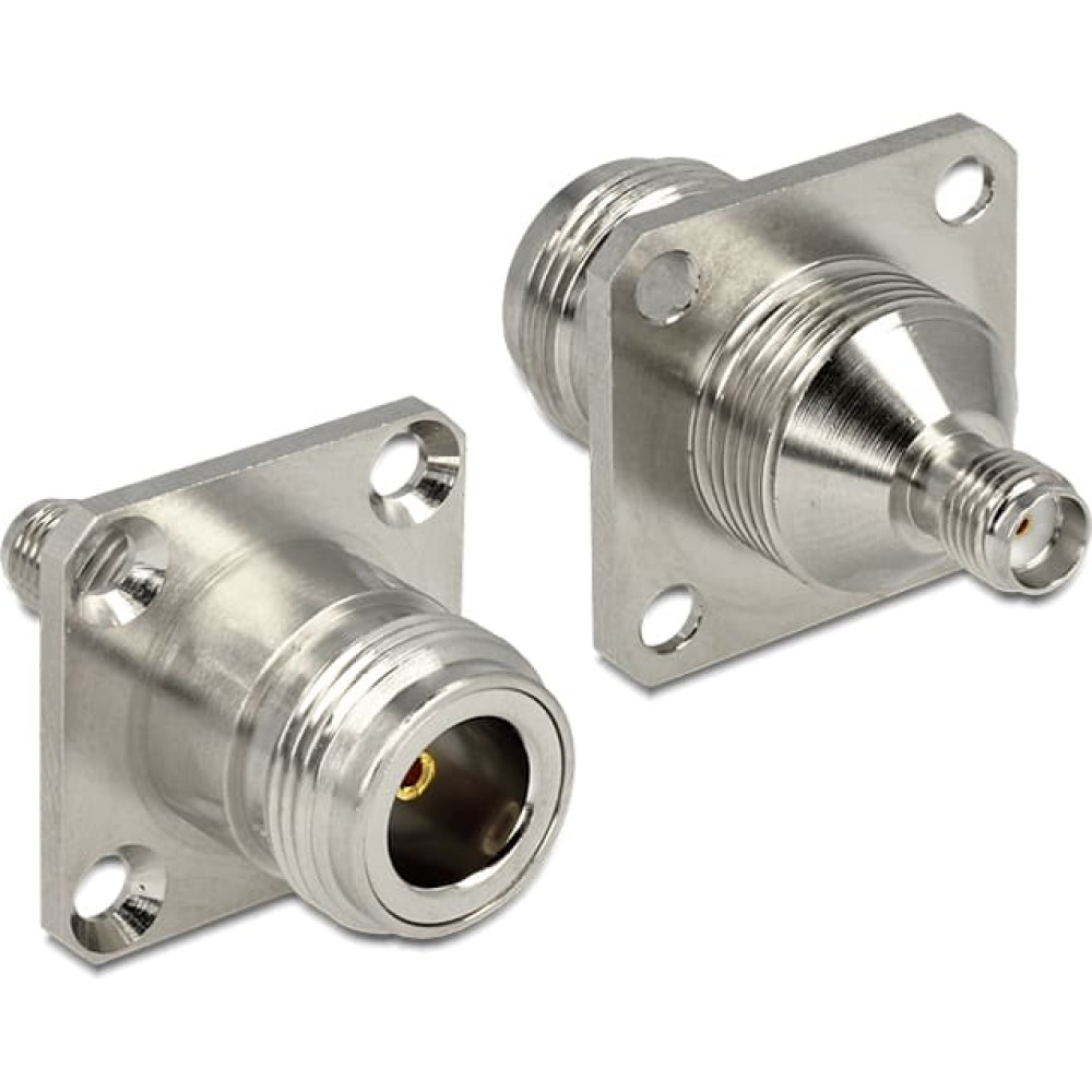 Delock Adapter N Jack > SMA Jack bulkhead 36.50 mm
