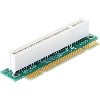 Delock Riser card PCI angled 90 left insertion