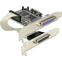 Delock PCI Express x1 Card to 2 x Parallel