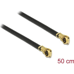 Delock Antenna Cable I-PEX Inc., MHF® 4L plug to I-PEX Inc., MHF® 4L plug 1.13 50 cm