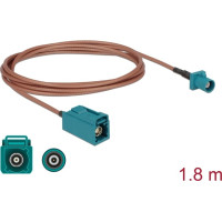 Delock Antenna Cable FAKRA Z plug > FAKRA Z jack RG-316 1.8 m