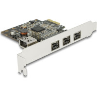 Delock PCI Express Card > 3 x external FireWire B + 1 x internal FireWire A