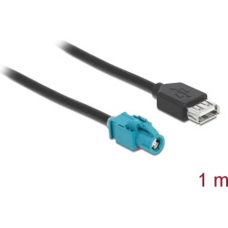 Delock Cable HSD Z female to USB 2.0 Type-A male 1 m