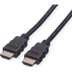 Roline HDMI High Speed Cable + Ethernet, M/M, black, 1.5 m