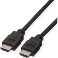 Roline HDMI High Speed Cable + Ethernet, LSOH, M/M, black, 7.5 m