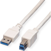 VALUE USB 3.0 Cable, Type A M - B M 1.8 m