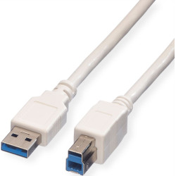 VALUE USB 3.0 Cable, Type A M - B M 1.8 m