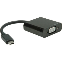 Value Type C - VGA Adapter, M/F, with Audio