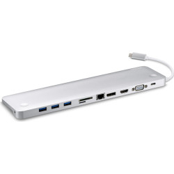 Aten UH3234 USB-C Multiport Dock mit Power Passthrough
