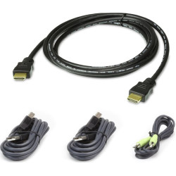 Aten 2L-7D02UHX4 USB HDMI Secure KVM Kabel Set