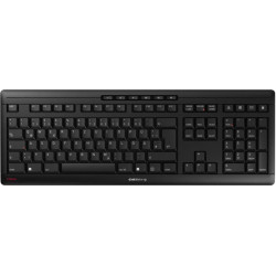 Cherry TAS STREAM KEYBOARD Wireless DE-Layout schwarz