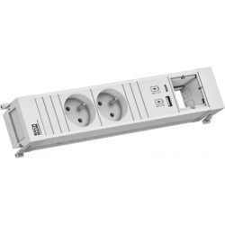 Bachmann POWER FRAME 2xUTE 1xCM 1xUSB A/C 22W 0.2m GST18