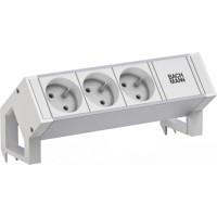 Bachmann DESK2 ALU WHITE 3xUTE 0,2m GST18 RAL9010