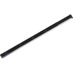 Bachmann BN0500 19" PDU 1U 24xC13 4xC19, power measurement, CEE 16 connection, blue