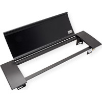 Bachmann POWER FRAME COVER black ALU 4-fold RAL9005