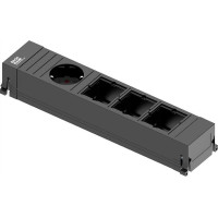 Bachmann POWER FRAME Medium 1x earthing contact 3x ABD, plastic