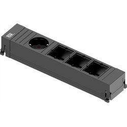 Bachmann POWER FRAME Medium 1x earthing contact 3x ABD, plastic