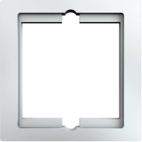 Bachmann adapter frame for custom module 50x50mm, white