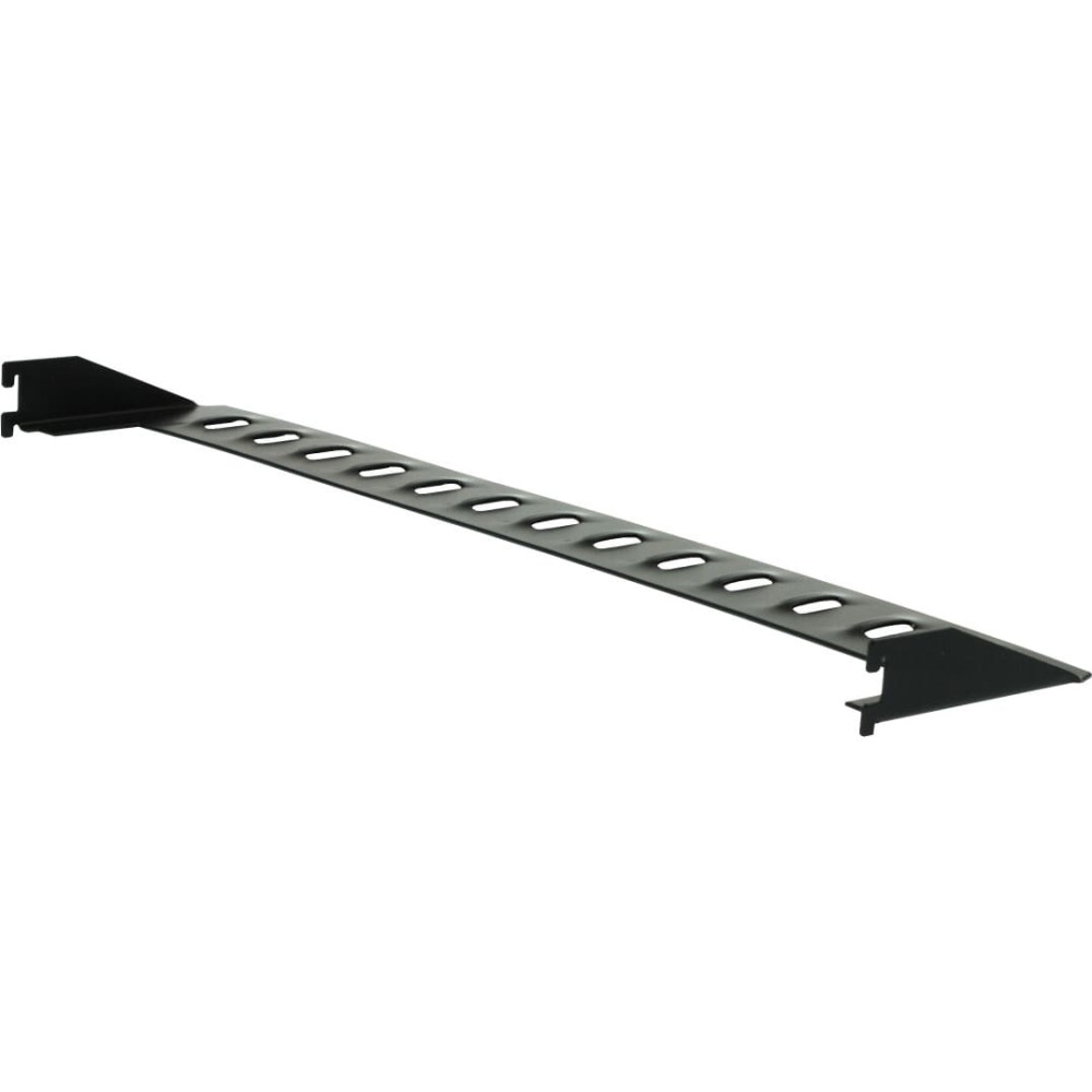 Gude 0872 Kabelhalterung für 19-Zoll-Geräte, schwarz