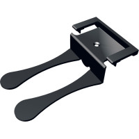 Bachmann cable snake Easy-Clip floor outlet Classic black RAL9005