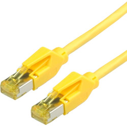Draka Multimedia Cable DRAKA Patchkabel Kat.6A (Class EA) S/FTP, UC900 TM31, LSOH, gelb, 10 m
