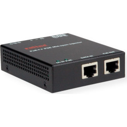 Roline Industrial Gigabit PoE++ Mid-Span Injector, 90W