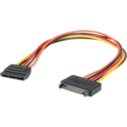 Roline SATA Power Extension Cable 0.3 m