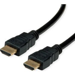 Roline Recycled Material ROLINE RM HDMI High Speed Cable + Ethernet, M/M, black, 5 m
