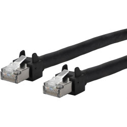 Metz Connect Patchkabel 6kV Flex500 Outdoor, schwarz, 0,5 m