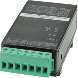 Roline RS-232 to RS-422/485 Converter, Din Rail, self powered