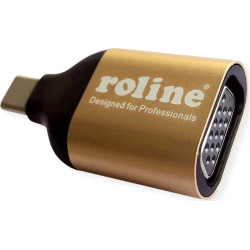Roline GOLD Type C - VGA Adapter, M/F
