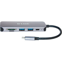 D-Link DUB-2325 5-in-1 USB-C Hub mit Card Reader