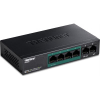 Trendnet Switch  6 Port 10/100 L2 PoE 31W Metall