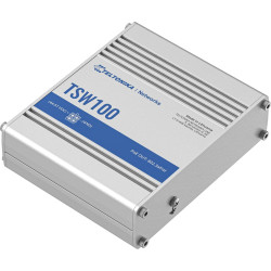 Teltonika TSW100 Industrial Switch Unmanaged PoE+ Gigabit