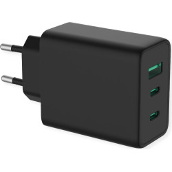 Value USB Wall Charger, 3-Port, (2x C+ 1x A), 65W, GaN