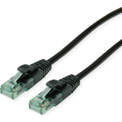 Roline Recycled Material ROLINE RM UTP Patch Cord Cat.6A, black, 1.5 m